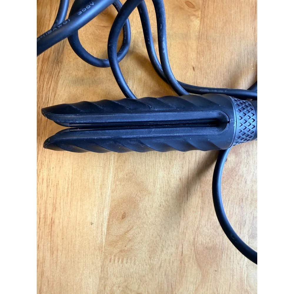 Gamma+ Rosebud Professional Hair Styling Iron Black Rose Gold 430F Heat Settings